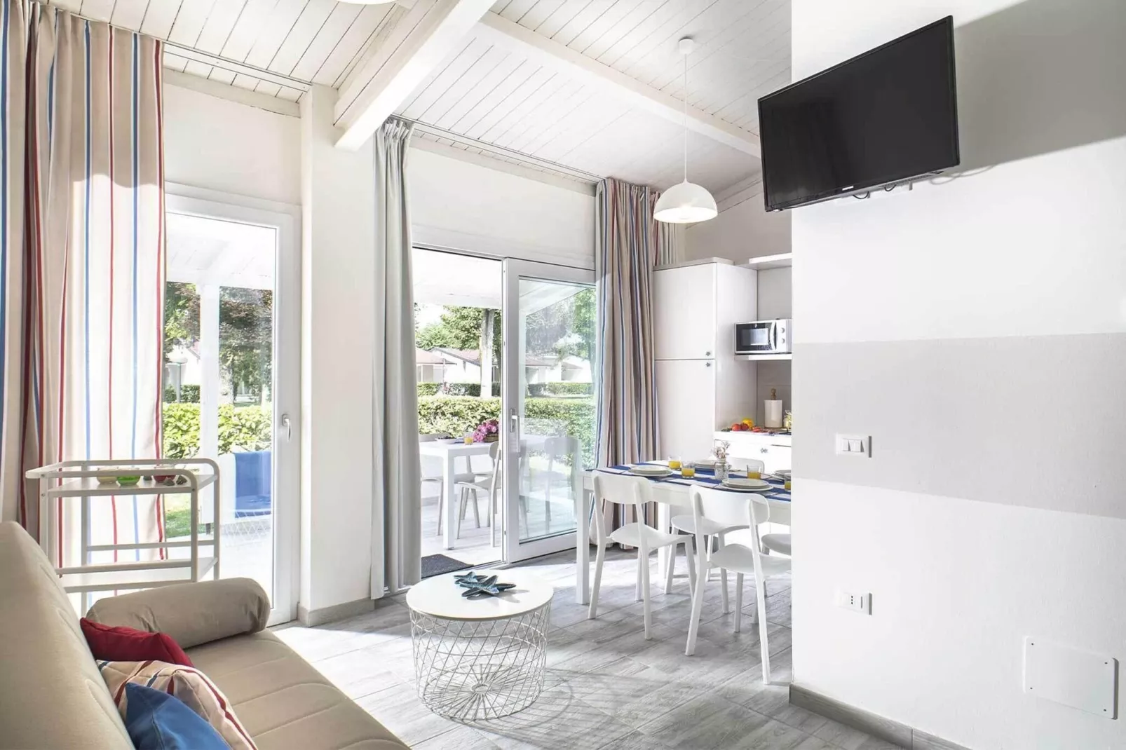 Holiday resort Villaggio San Francesco, Caorle-Apartment Superior 5 pax-Woonkamer