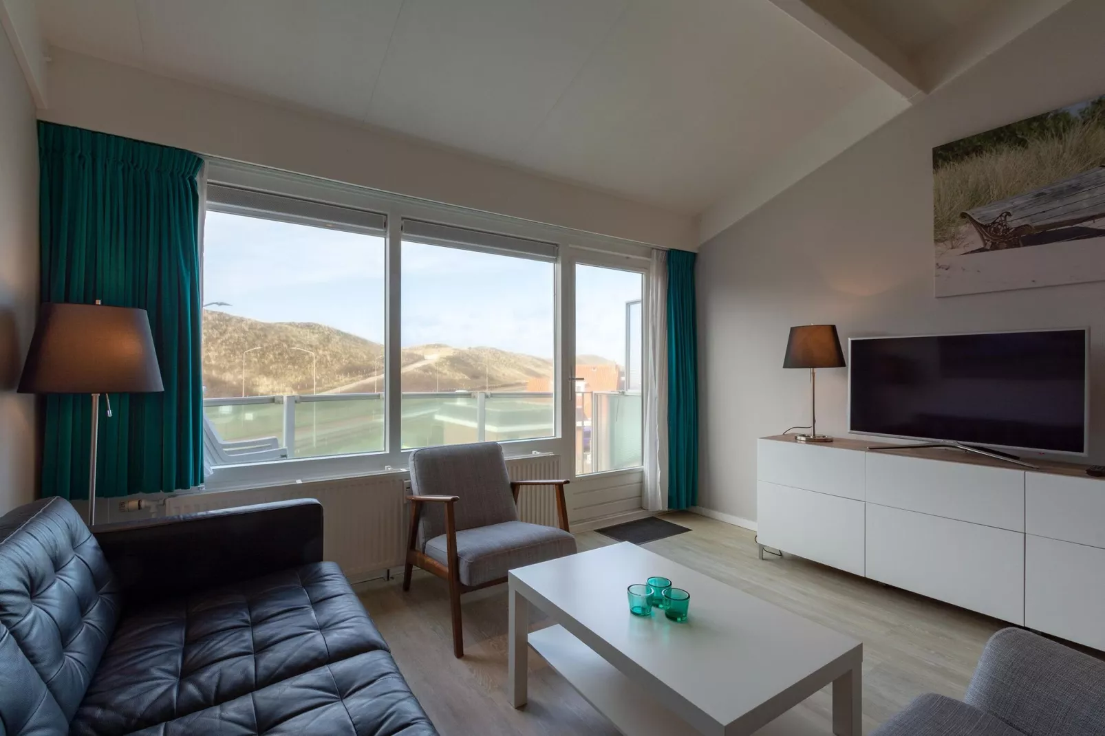 Beach Appartement 35-Woonkamer
