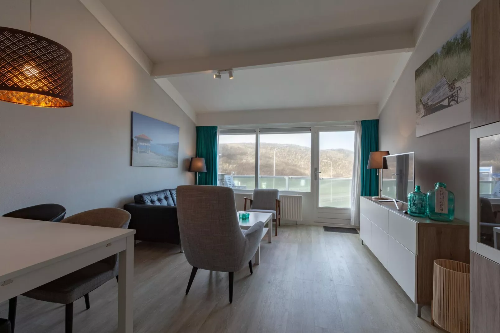 Beach Appartement 35-Woonkamer