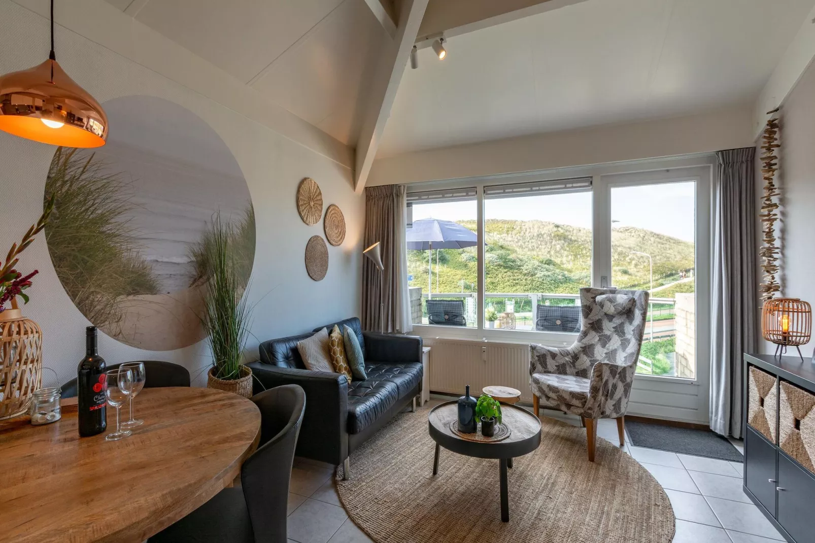 Beach Appartement 36-Woonkamer