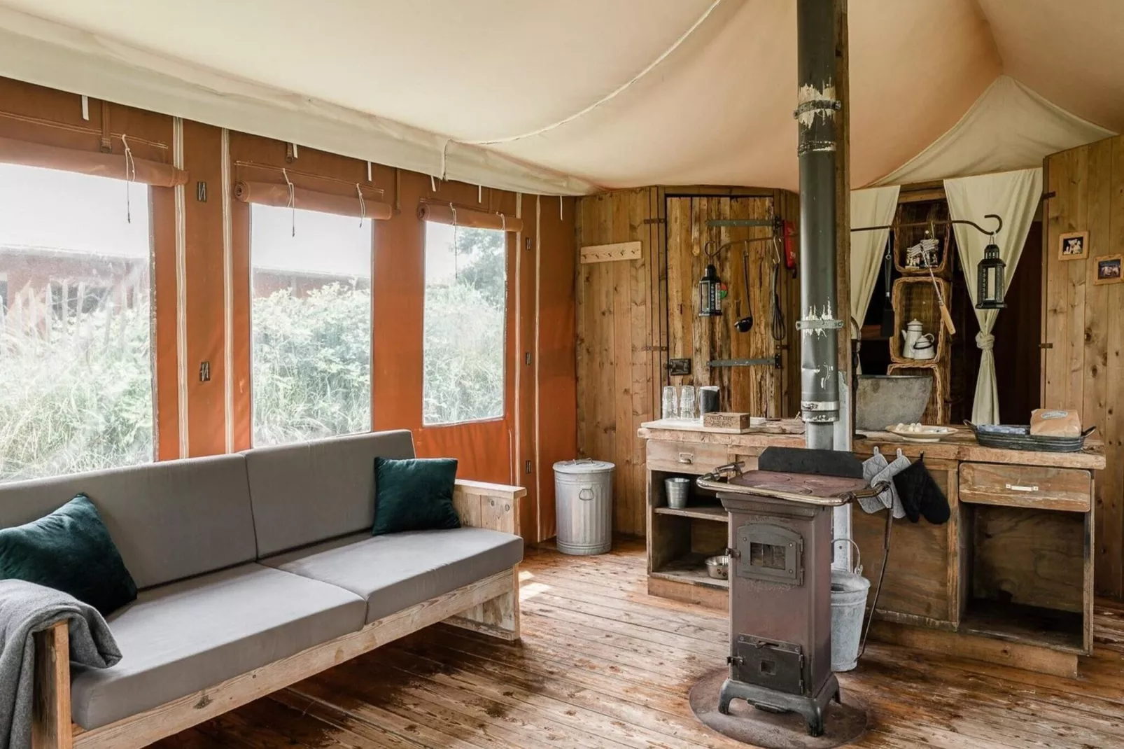 Duynlodge - Duynpark-Woonkamer
