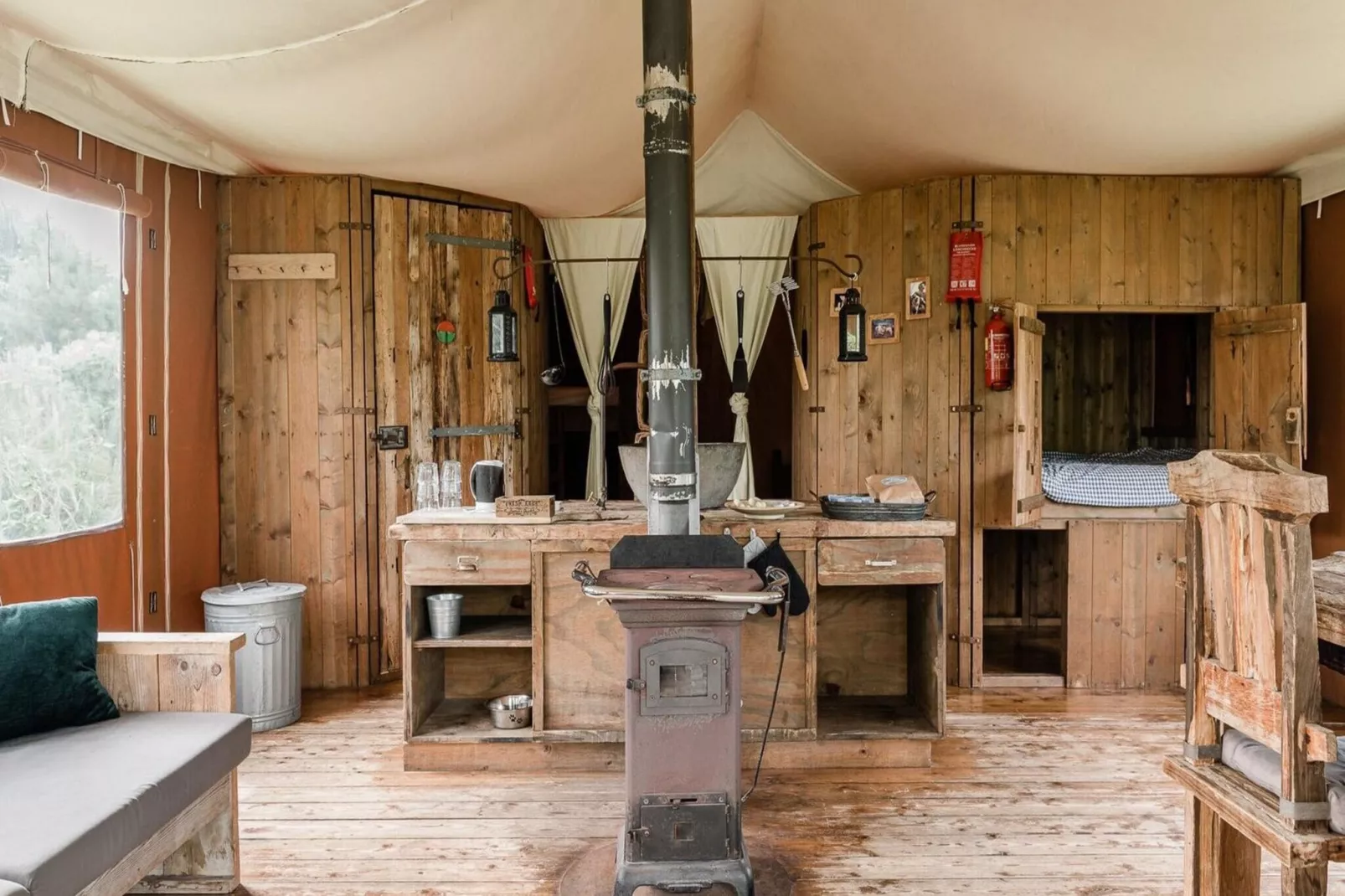 Duynlodge - Duynpark-Woonkamer