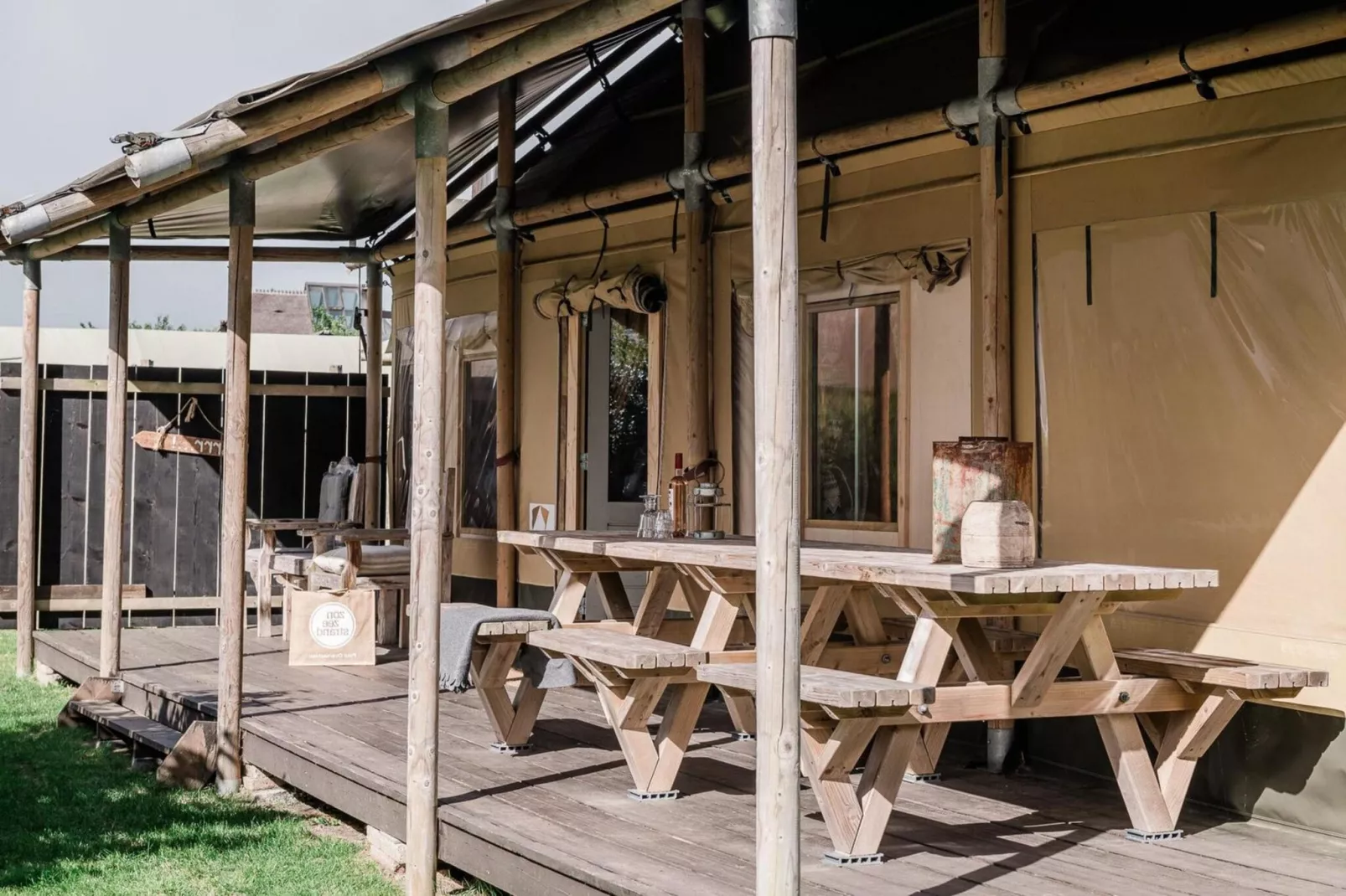 Beach Lodge Luxe - Duynpark-Terrasbalkon