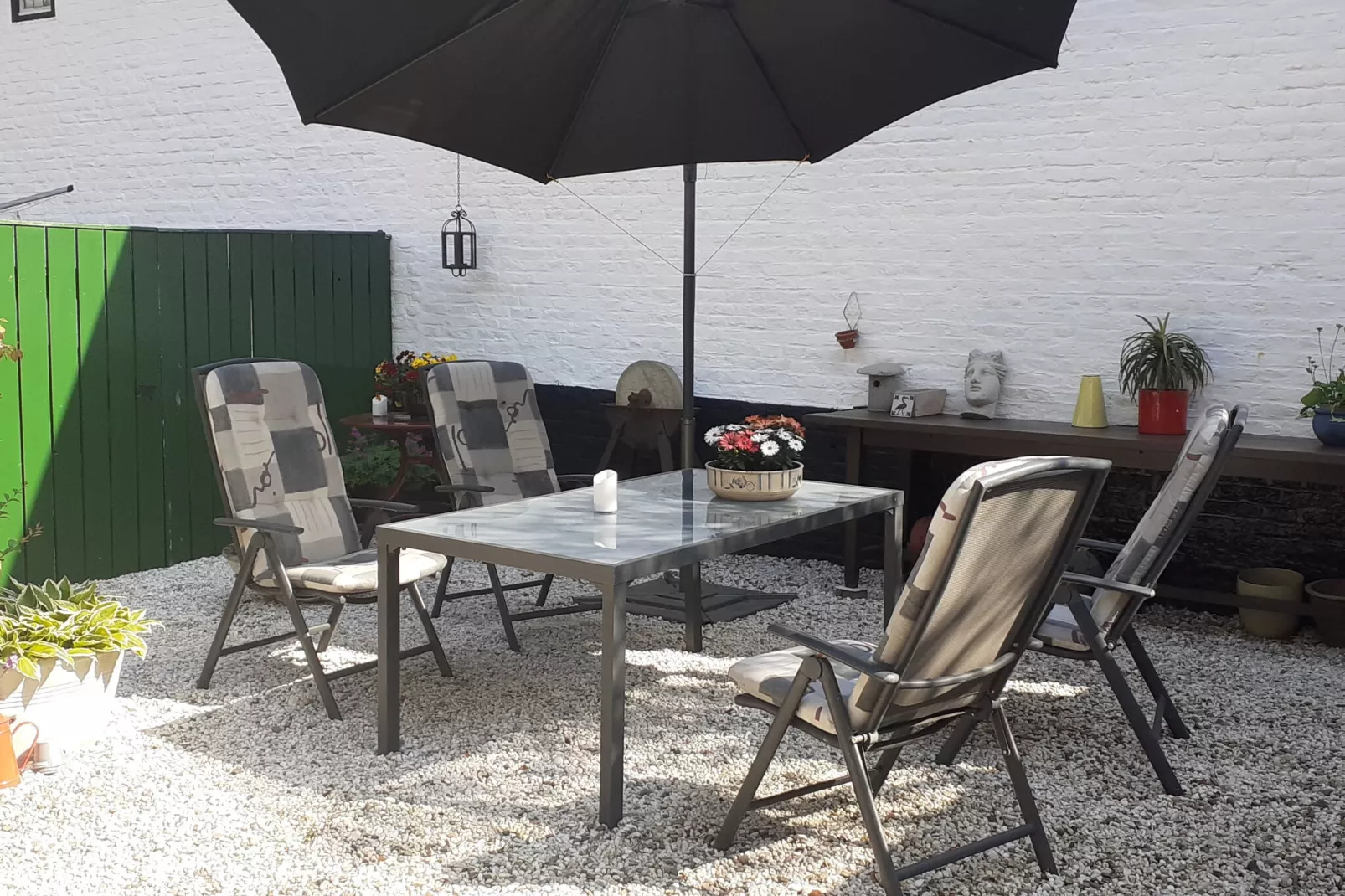 Vakantiehuis "De Schuur"-Tuinen zomer