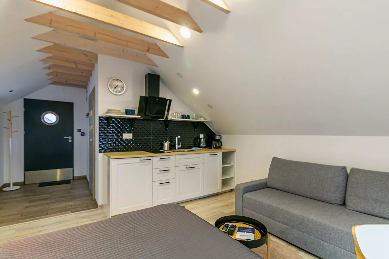 Apartment Przestronny 30 m2 Niechorze-Woonkamer