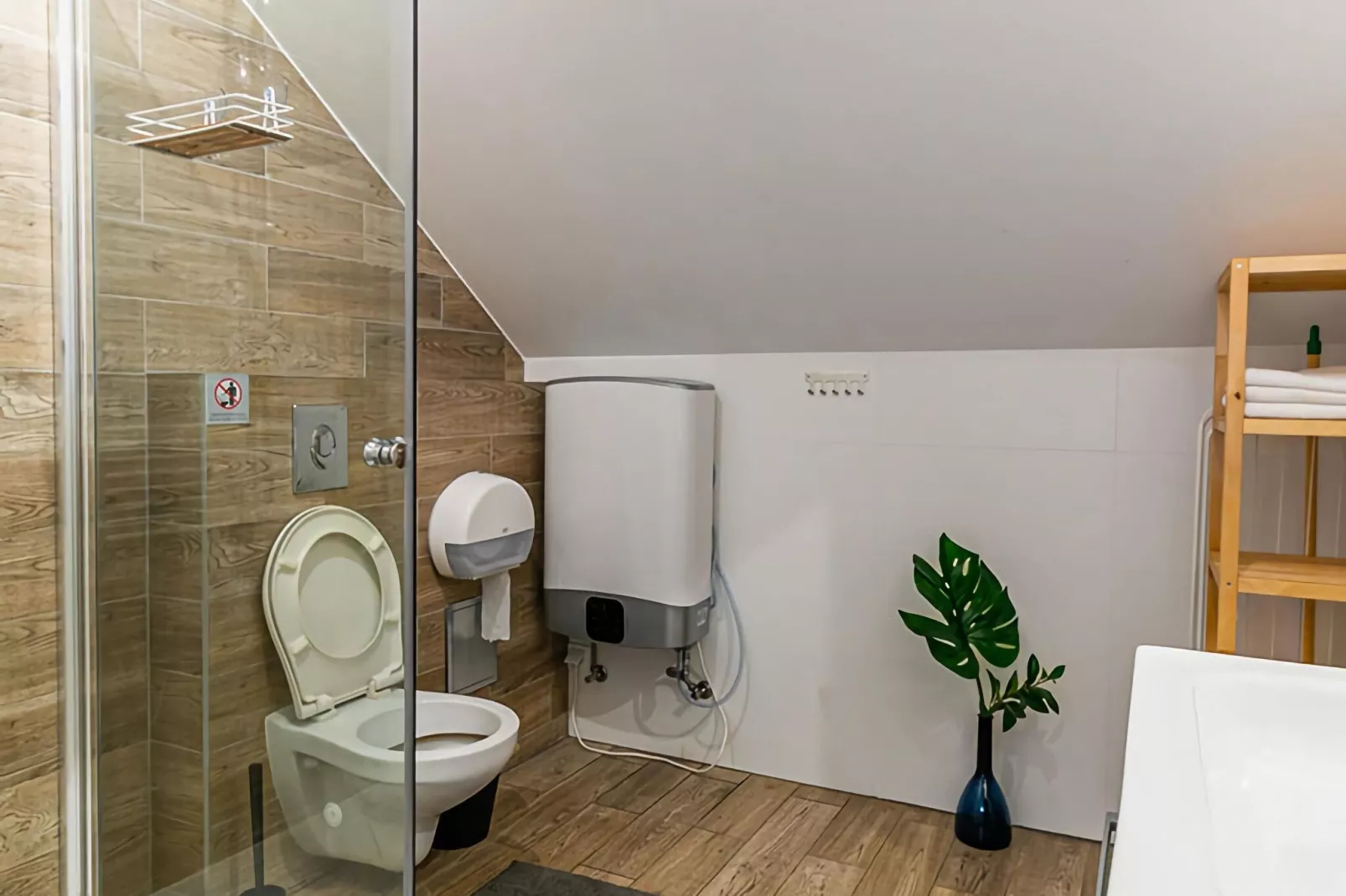 Apartment Przestronny 30 m2 Niechorze-Badkamer