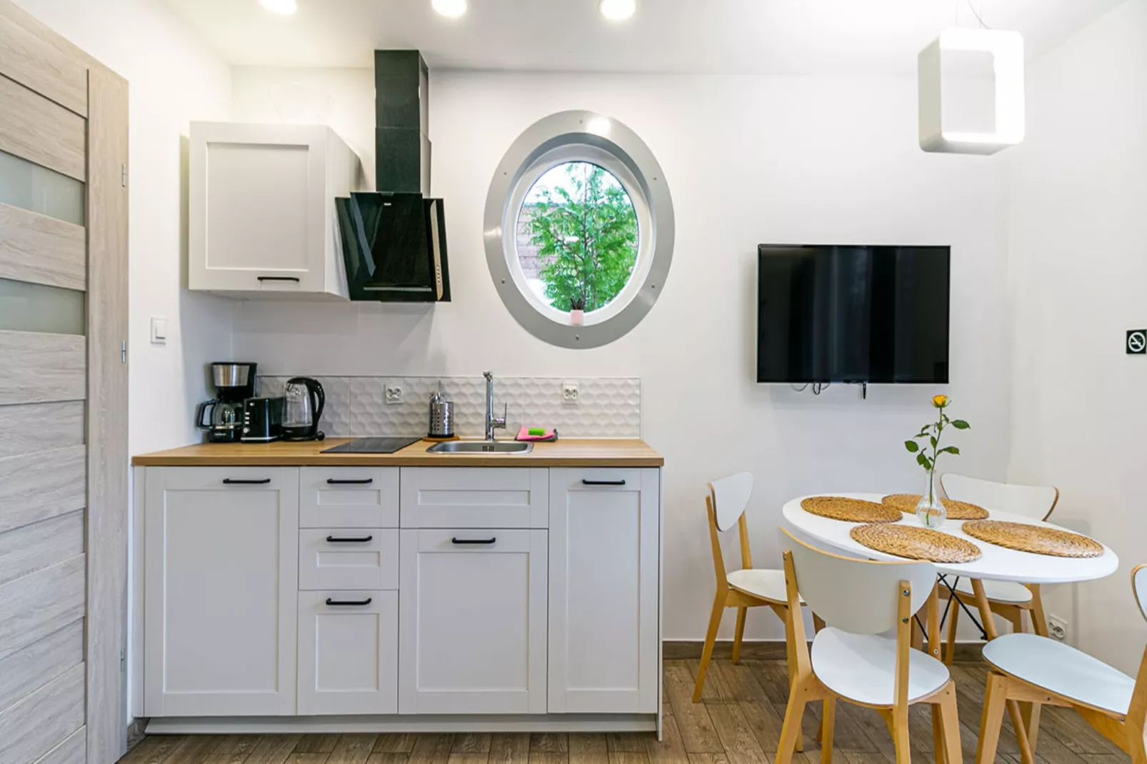 Apartment Wygodny 34 m2 Niechorze-Keuken