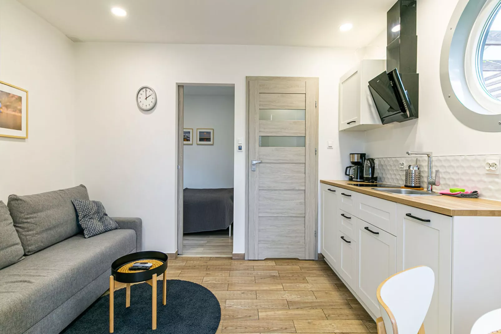Apartment Wygodny 34 m2 Niechorze-Woonkamer