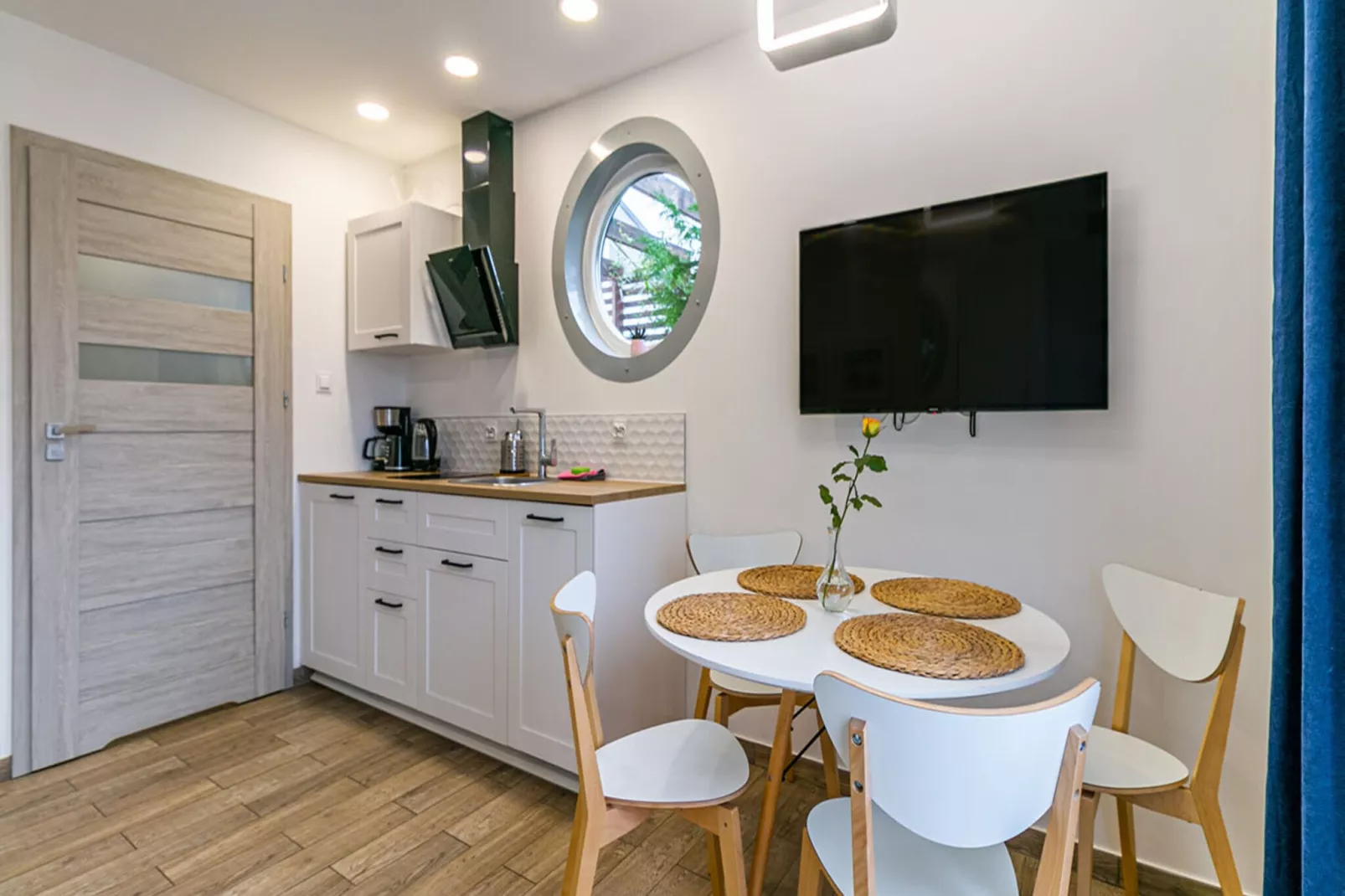 Apartment Wygodny 34 m2 Niechorze-Eetkamer