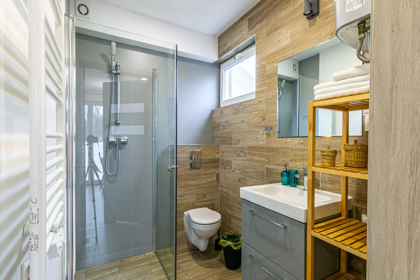 Apartment Wygodny 34 m2 Niechorze-Badkamer