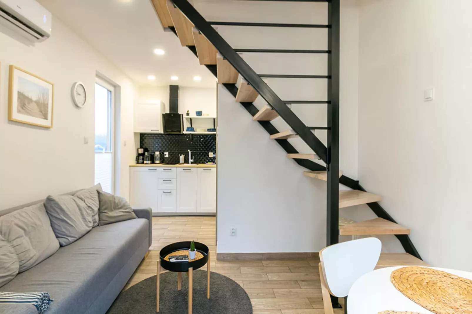 Domek Idealny 54 m2 Niechorze-Woonkamer