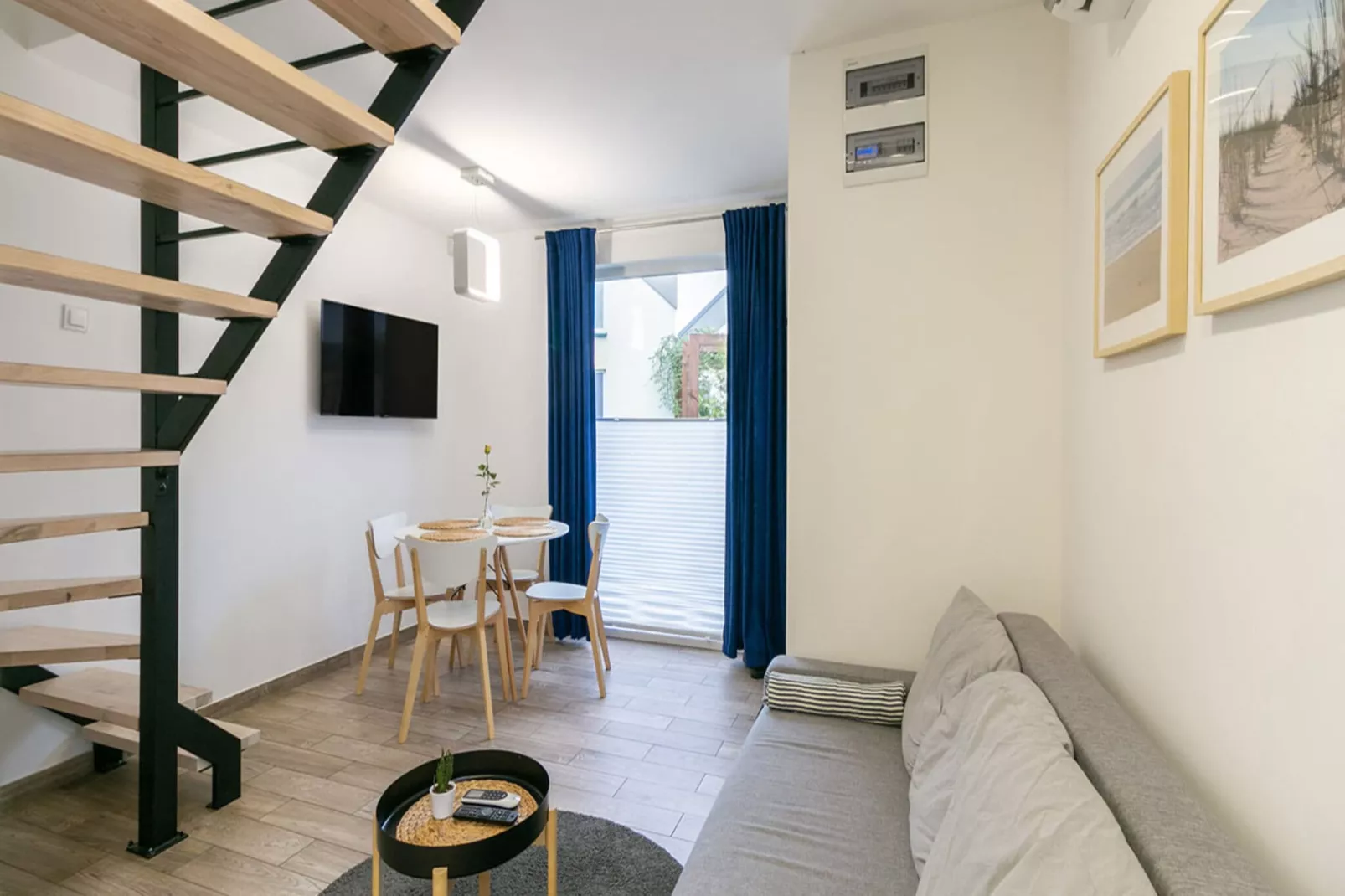 Domek Idealny 54 m2 Niechorze-Woonkamer