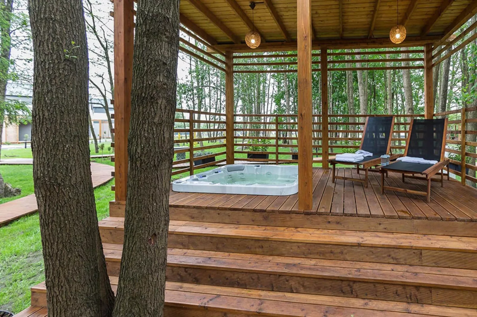 Domek Komfortowy 70 m2 Niechorze-Terrasbalkon