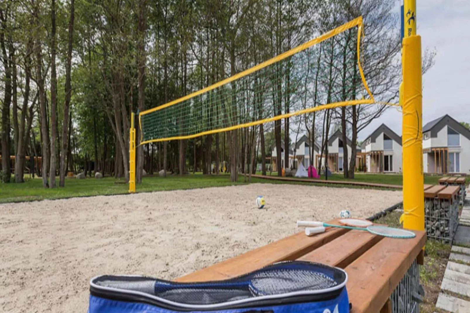 Domek Komfortowy 70 m2 Niechorze-Parkfaciliteiten