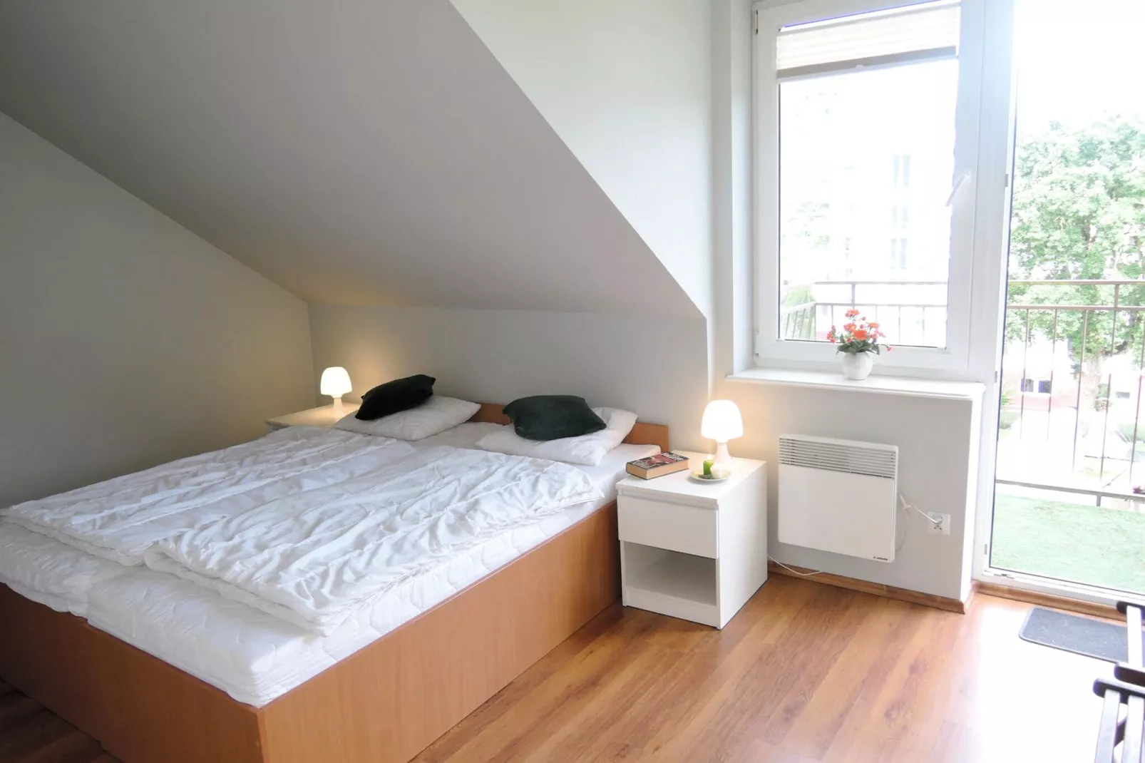 Apartament "Morskie Oko" w Międzyzdrojach "B"-Slaapkamer