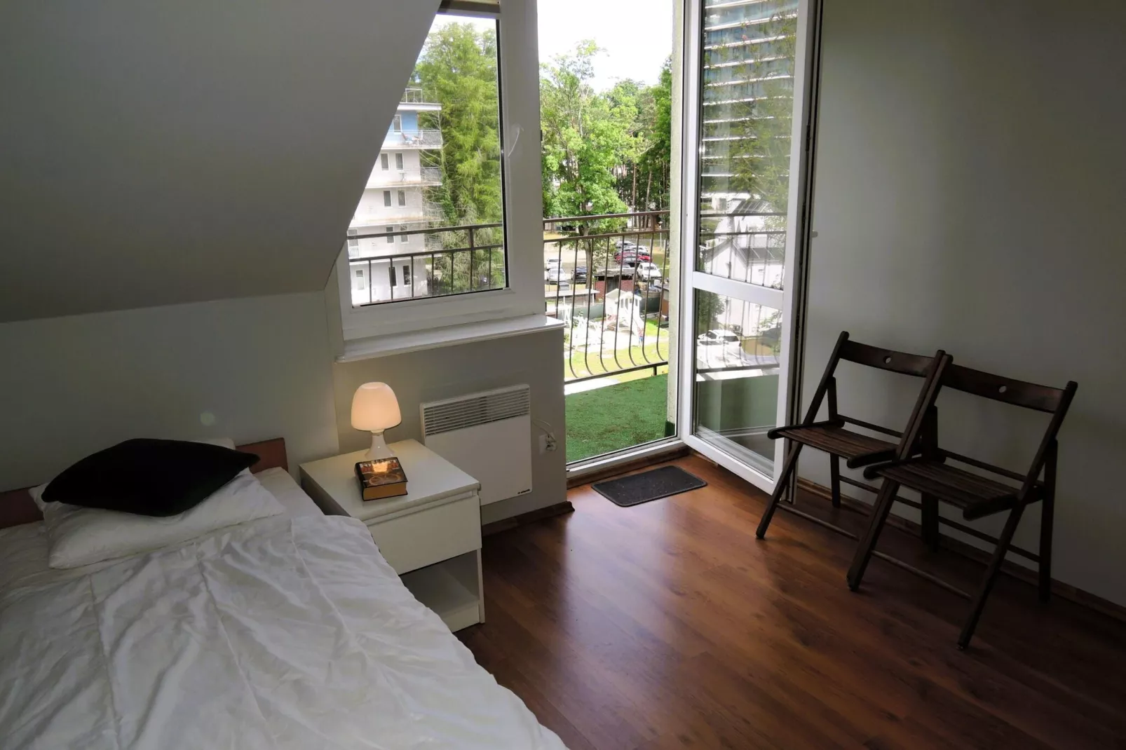 Apartament "Morskie Oko" w Międzyzdrojach "B"-Slaapkamer