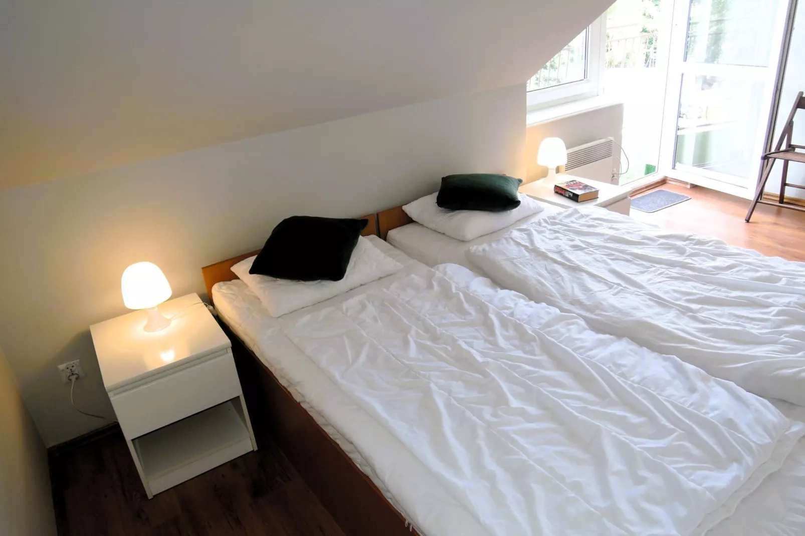 Apartament "Morskie Oko" w Międzyzdrojach "B"-Slaapkamer