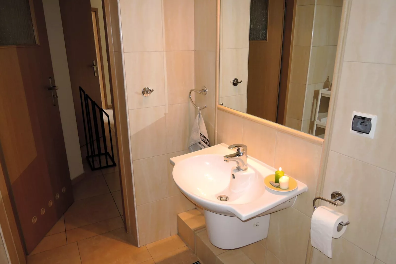 Apartament "Morskie Oko" w Międzyzdrojach "B"-Badkamer
