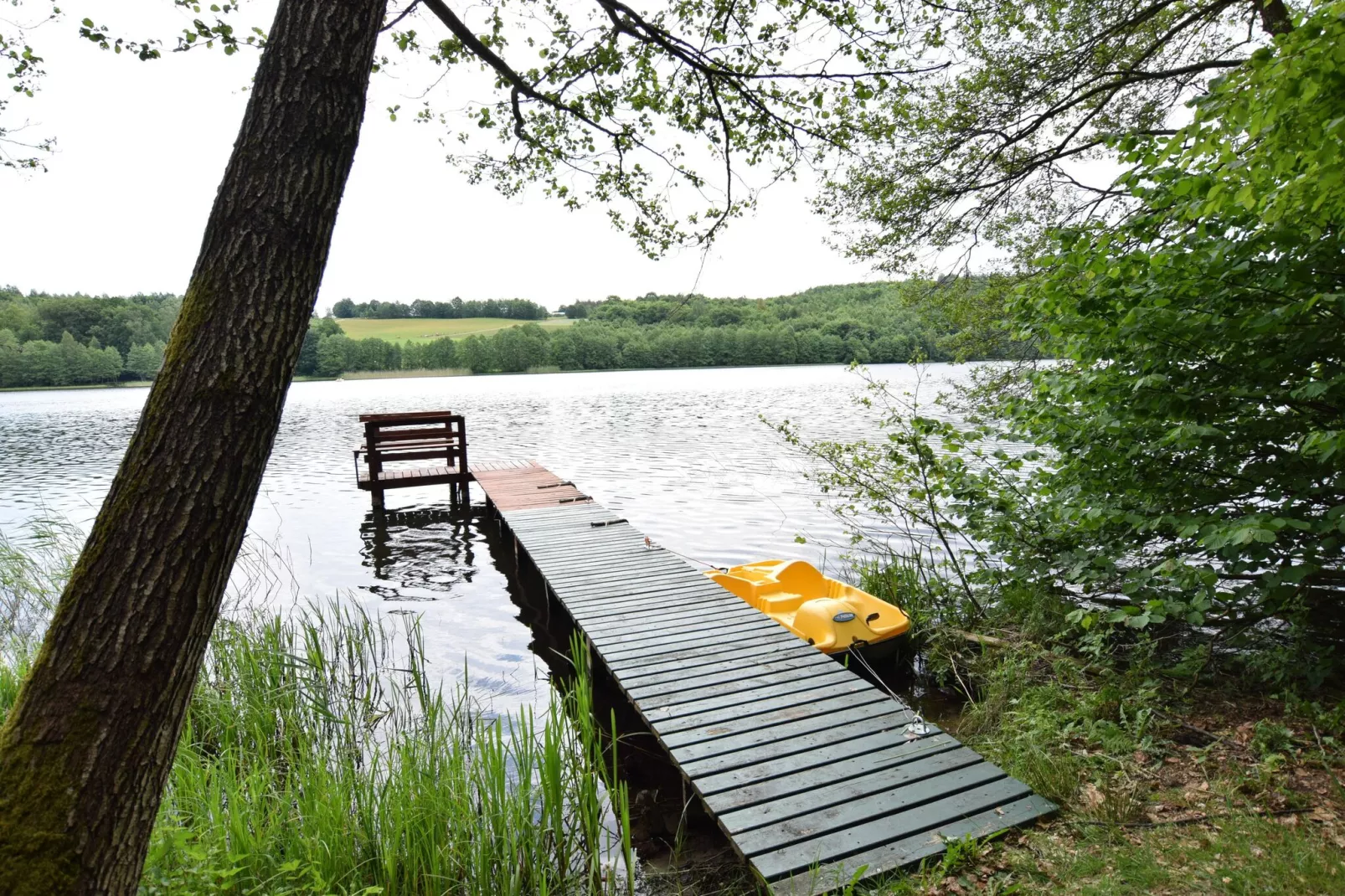 Holiday Home with whirlpool at the lake in Zakowo-Faciliteiten