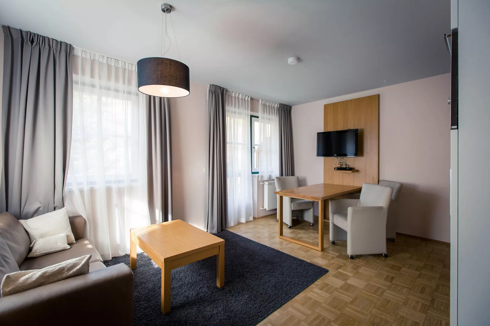 Alpenpark Turrach App4-Woonkamer