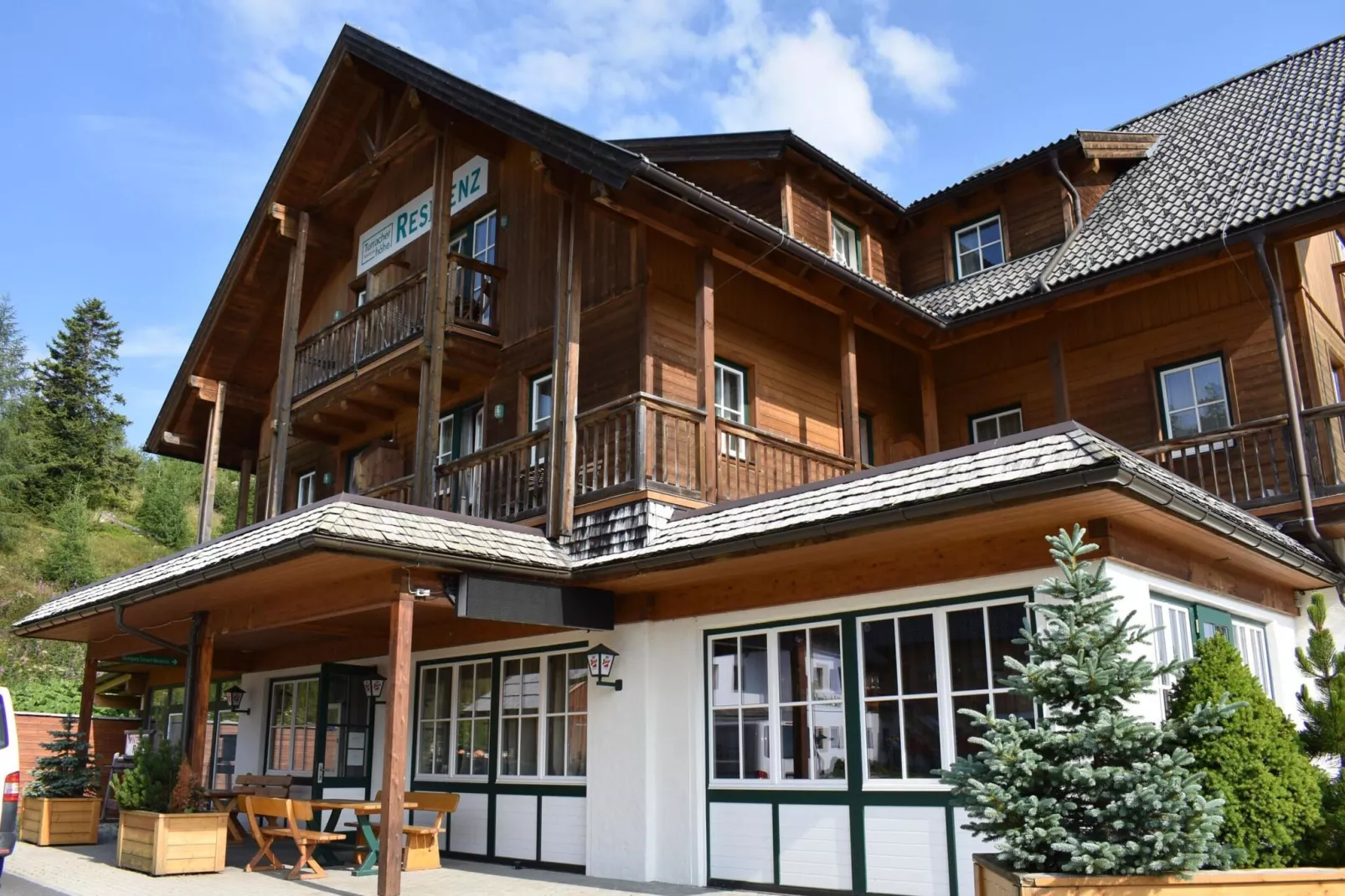 Alpenpark Turrach App4-Buitenkant zomer