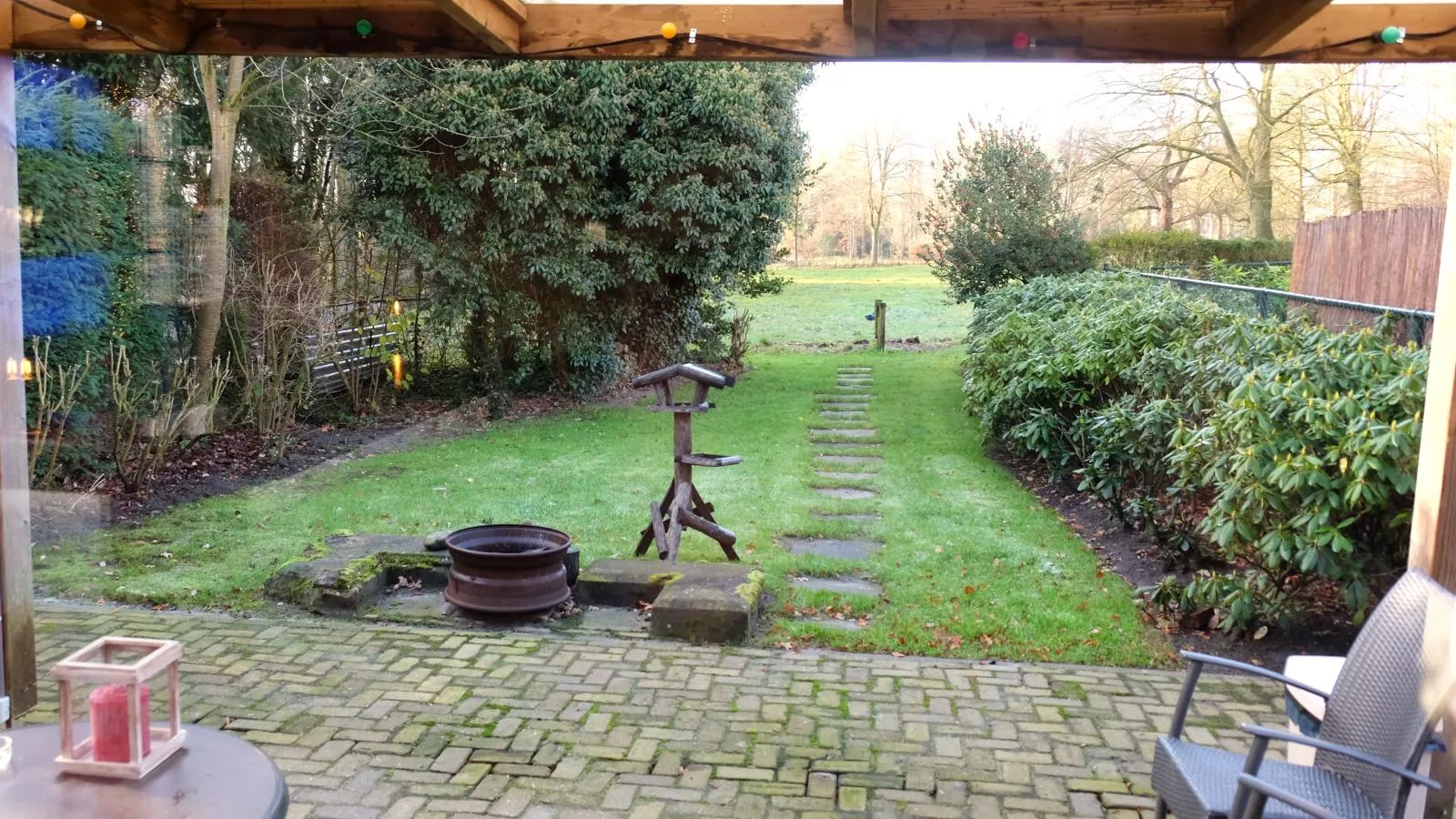 Wellnesshuisje Kalheupink-Terrasbalkon