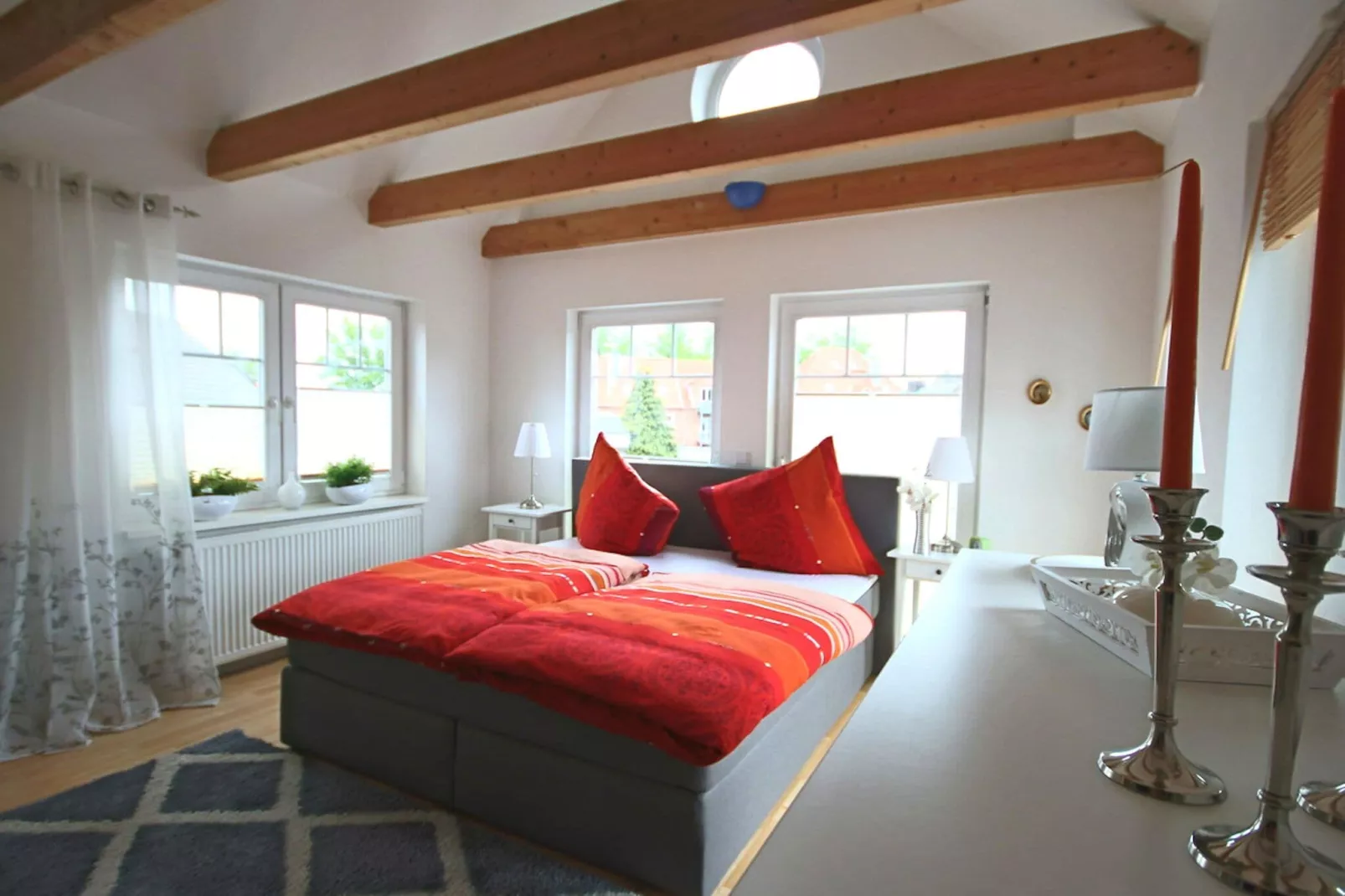 Ferienhaus Ruhe Oase Fehmarn-Slaapkamer