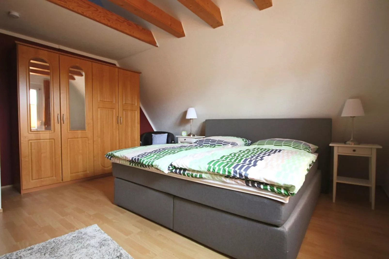 Ferienhaus Ruhe Oase Fehmarn-Slaapkamer