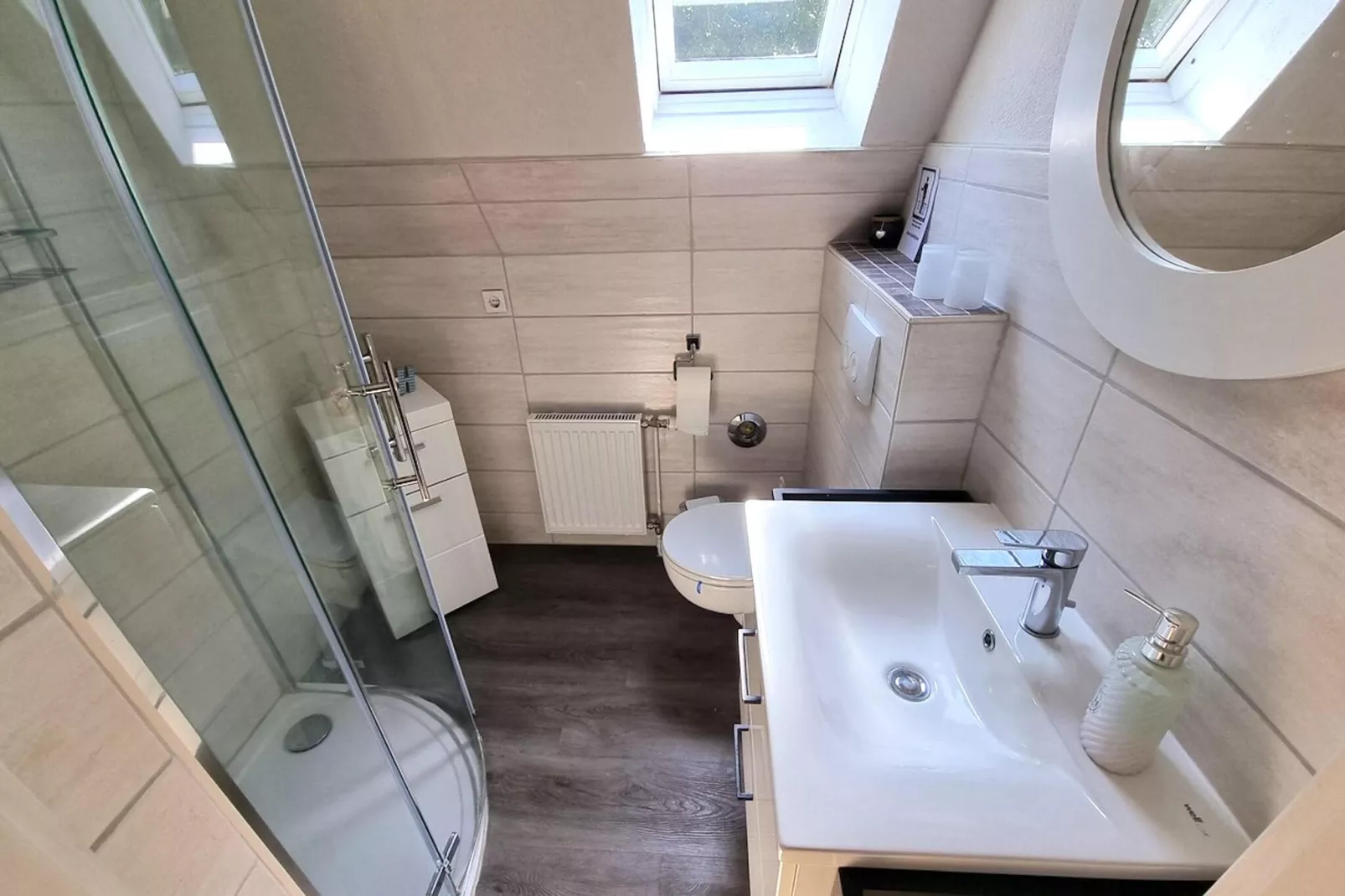 Ferienhaus Ruhe Oase Fehmarn-Badkamer