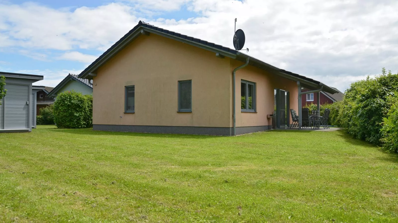 Rod am Reiterhof-Tuinen zomer