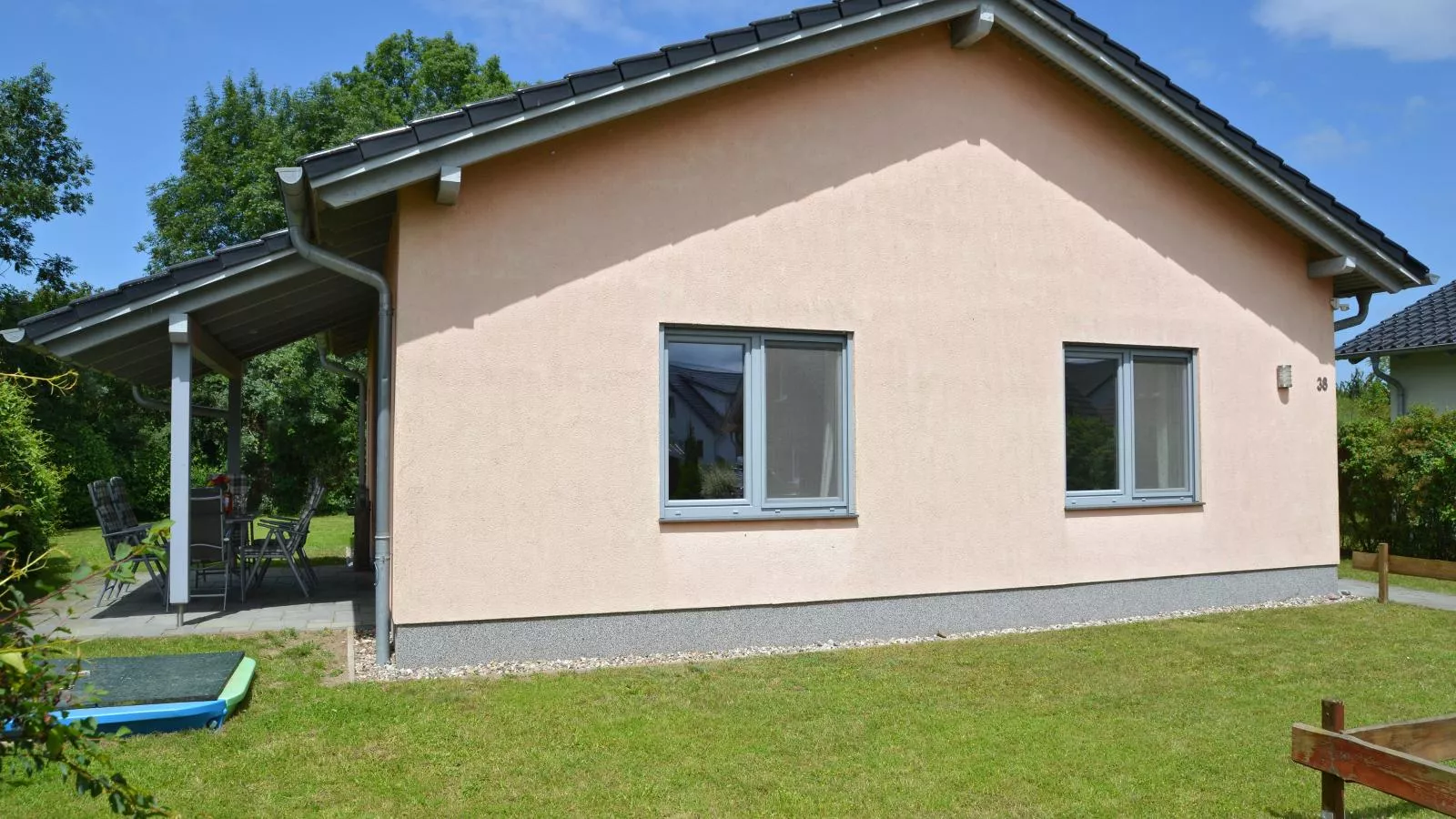 Rod am Reiterhof-Tuinen zomer