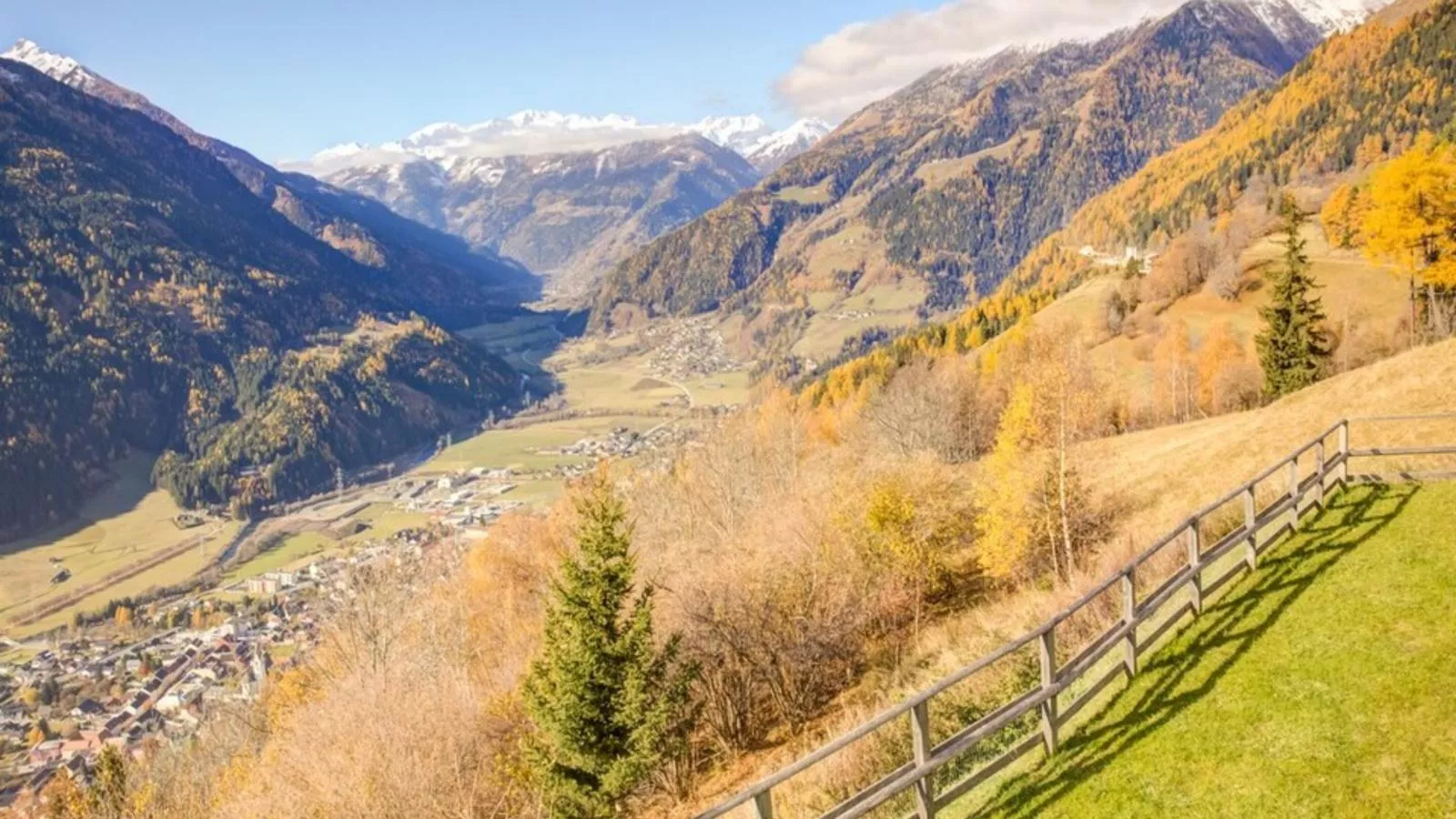Obervellach-Gebieden zomer 1km