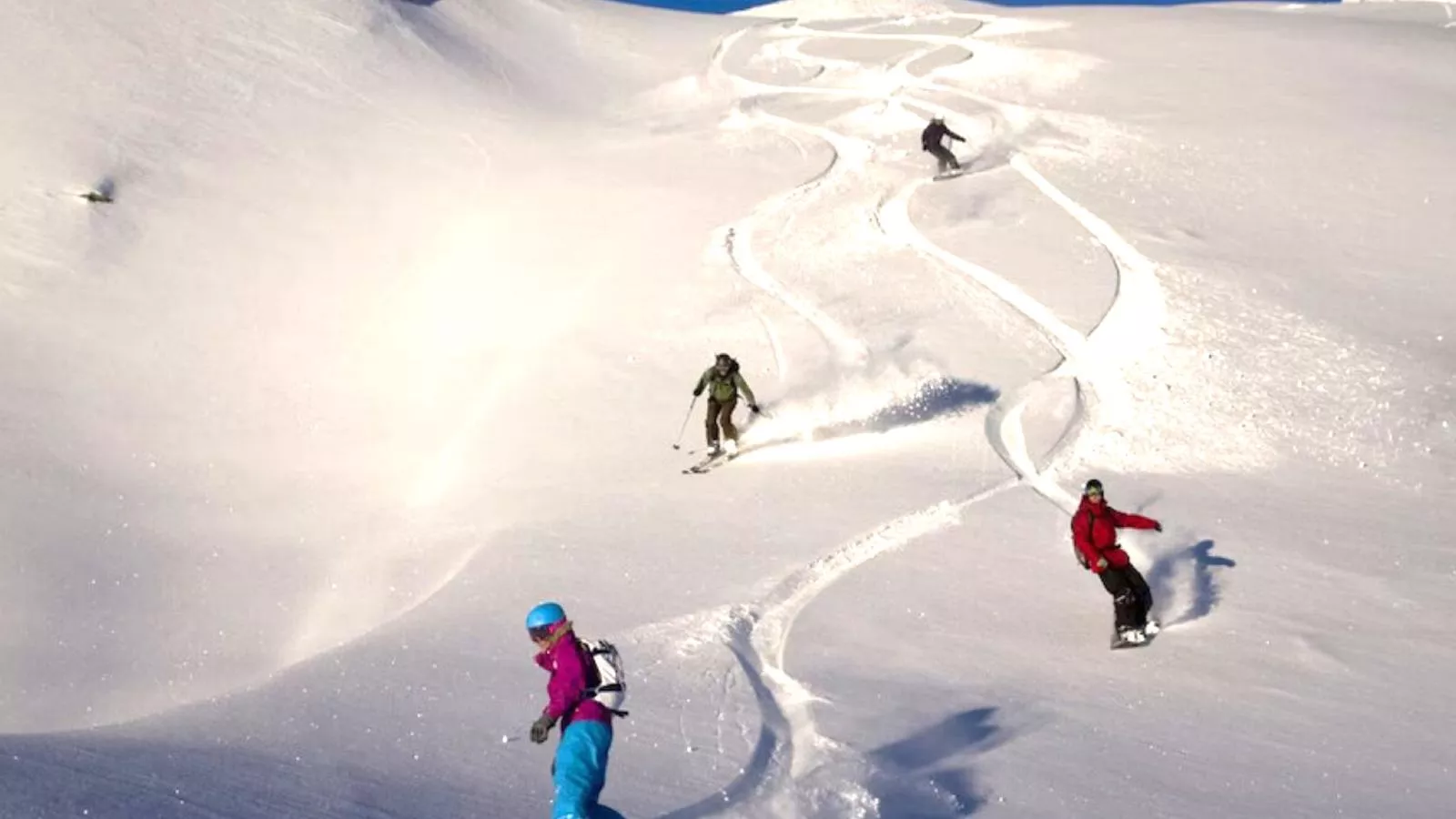 Obervellach-Gebied winter 20km