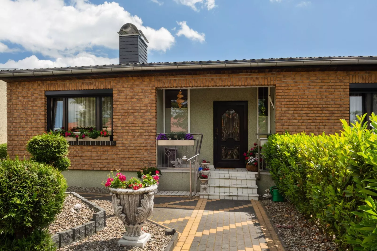 Ferienwohnung Grevesmühlen Nähe Ostsee-Buitenkant zomer