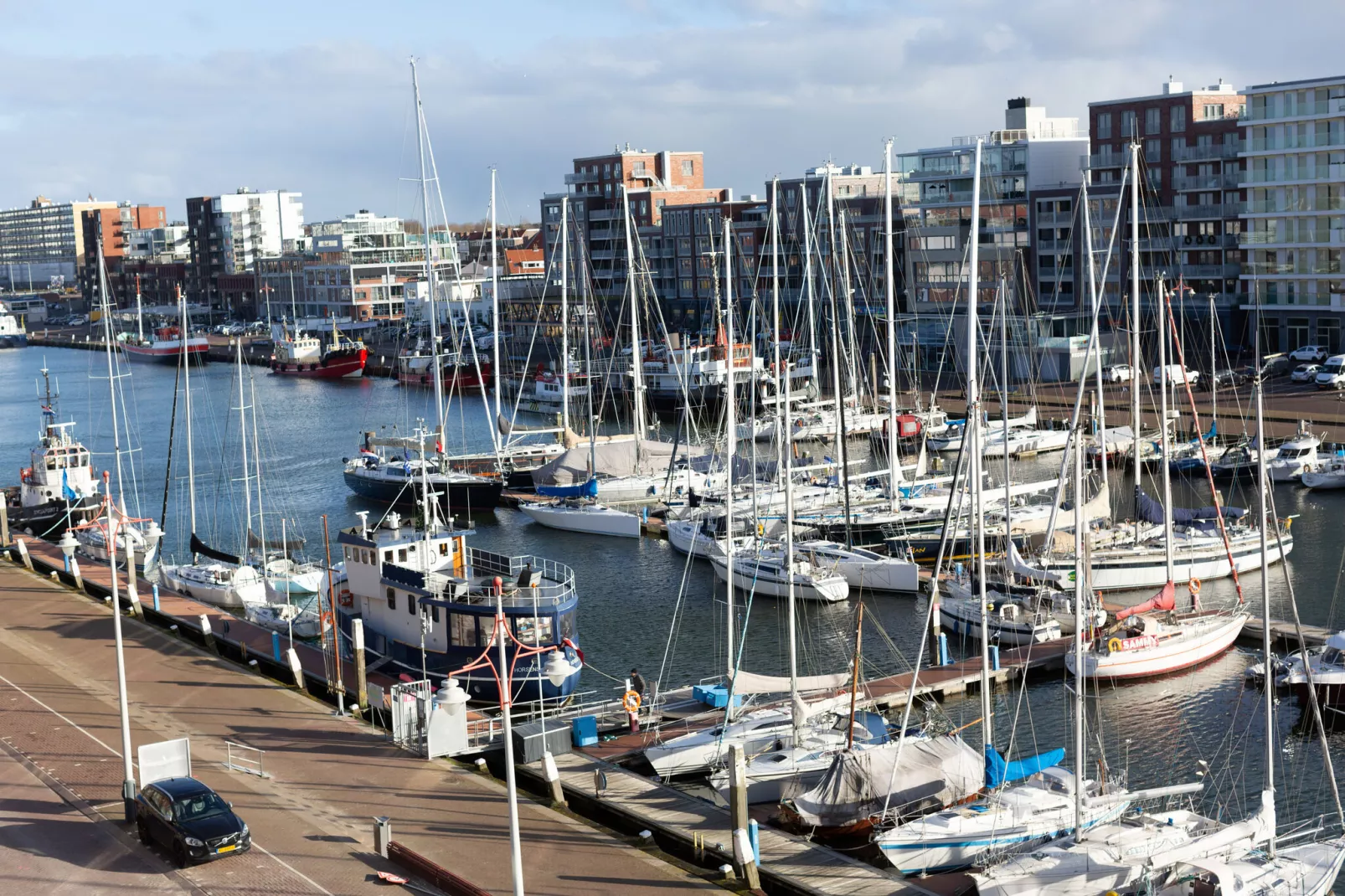 Scheveningen Harbour 50A-Gebieden zomer 1km