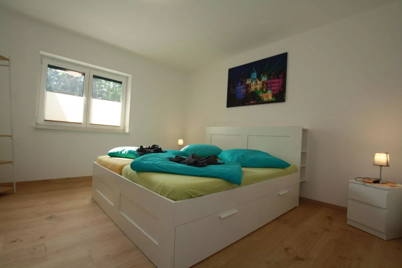 Ferienhaus am Rande der Lewitz-Slaapkamer
