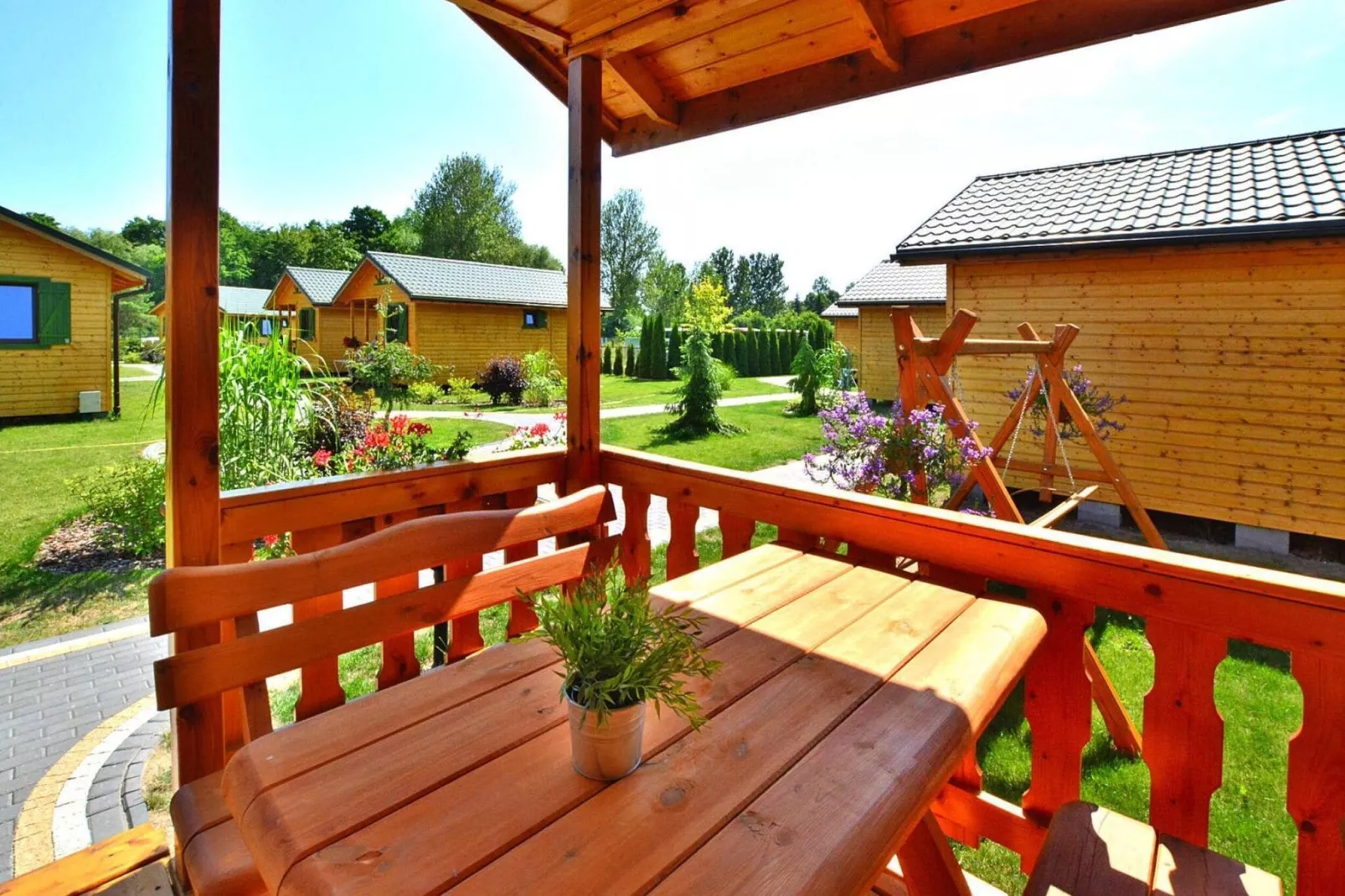 Domki letniskowe dla 5 osób Mielno-Terrasbalkon