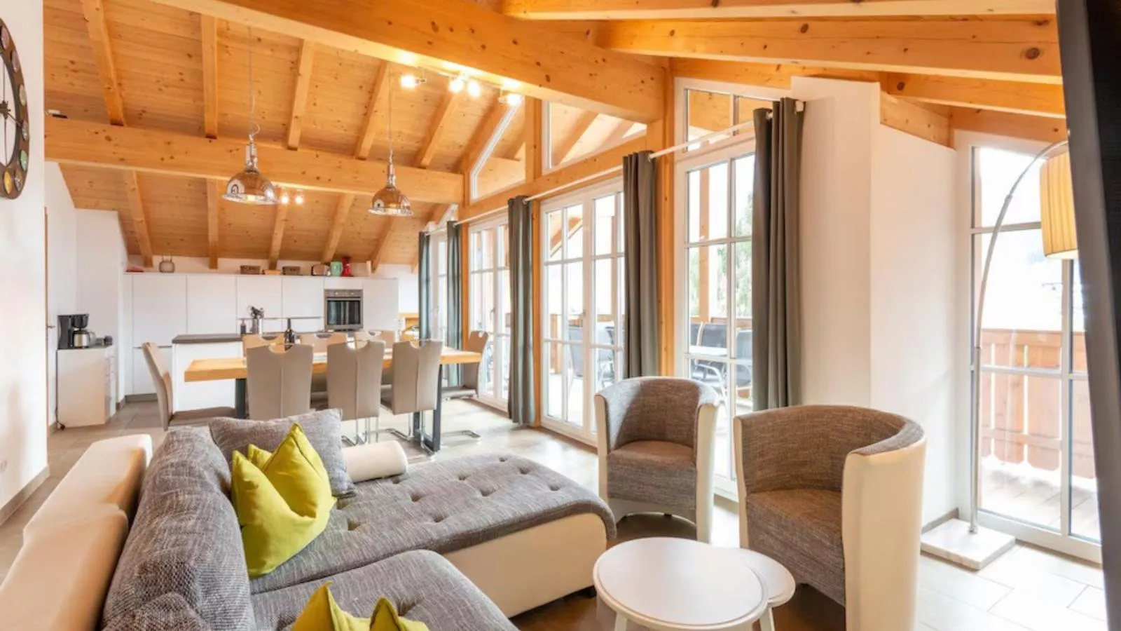 Edelalm Residenz Top 6-Woonkamer