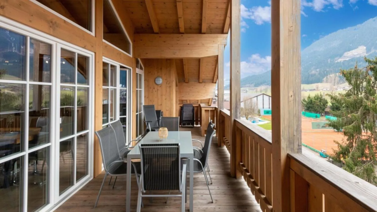 Edelalm Residenz Top 6-Terrasbalkon
