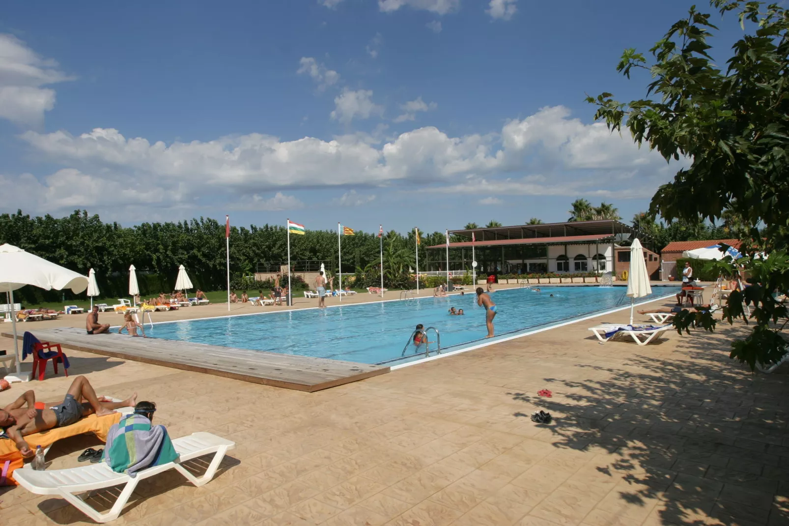 Camping Cambrils Playa 2 BUNGALOW PREMIUM-Zwembad