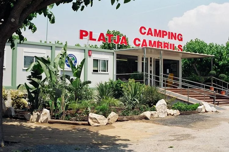 Camping Cambrils Playa 3 BUNGALOW NEW MEDITERRANI-Hal-ontvangst