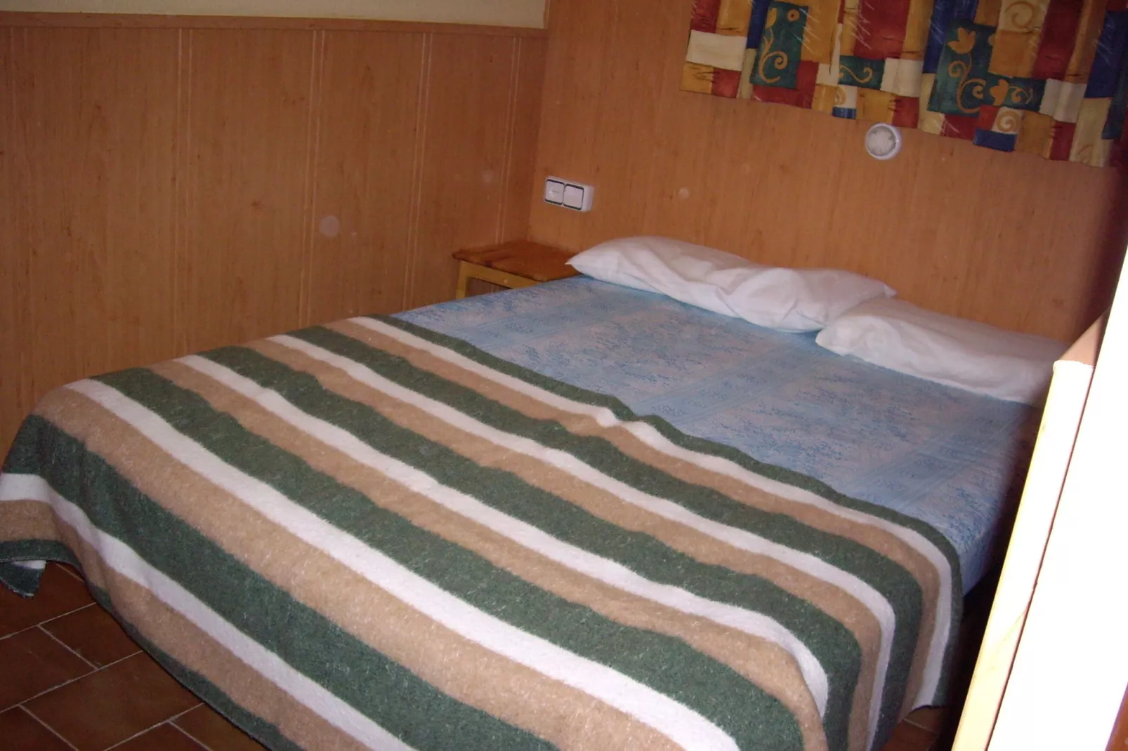 Camping Cambrils Playa 3 BUNGALOW NEW MEDITERRANI-Slaapkamer