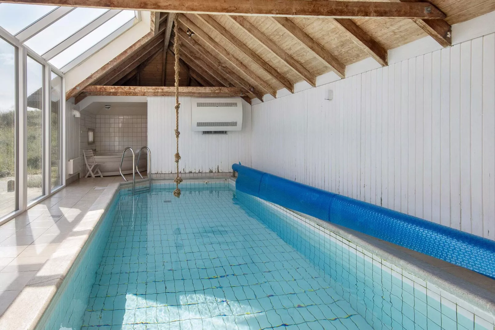 12 persoons vakantie huis in Hvide Sande-Zwembad