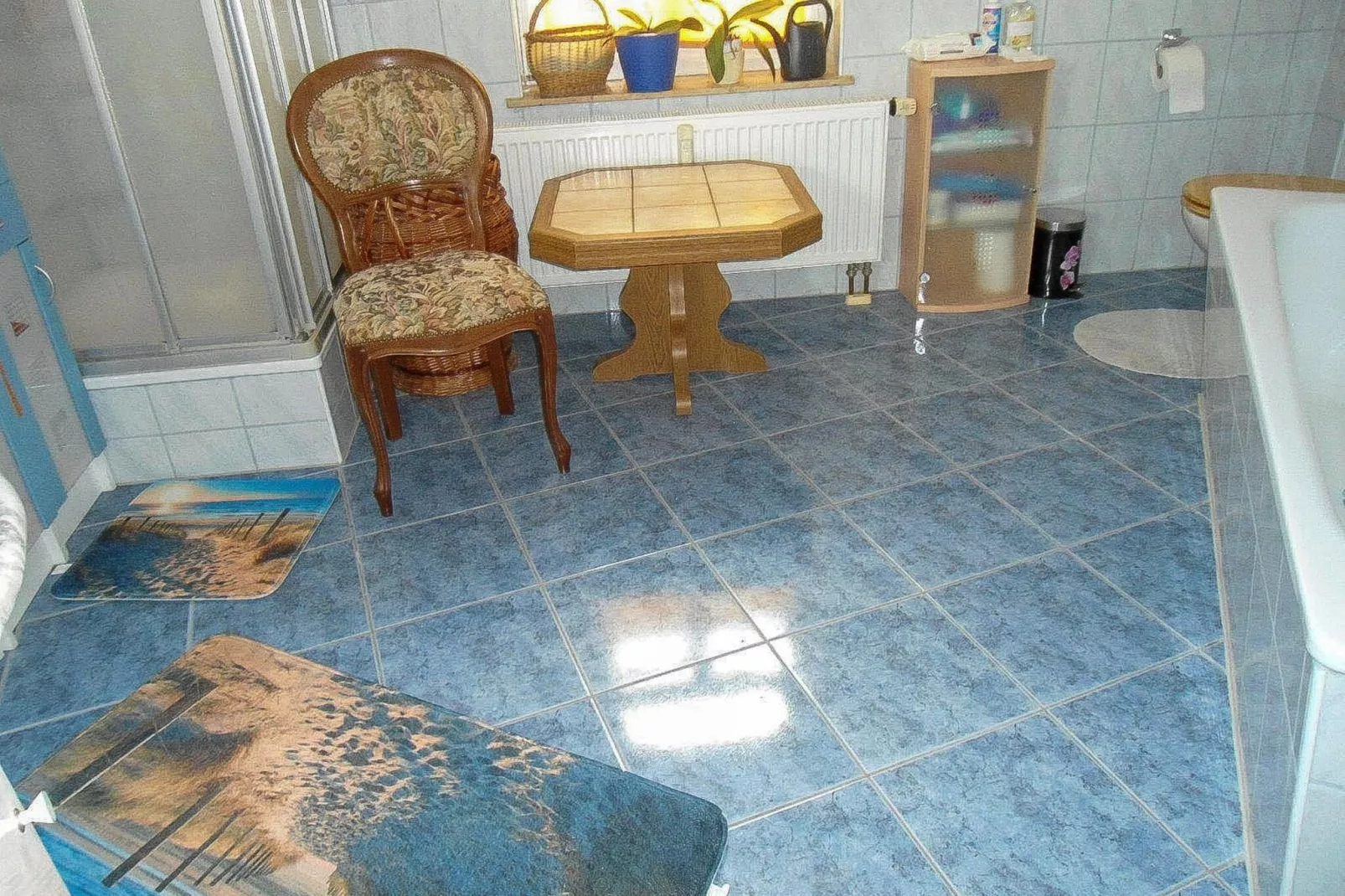Ferienwohnung Petersberg-Badkamer