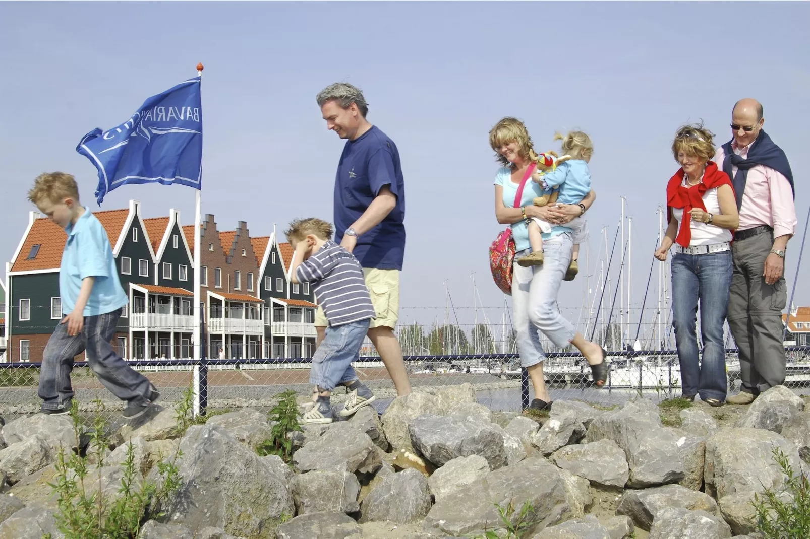 Marinapark Volendam 3-Gebieden zomer 1km