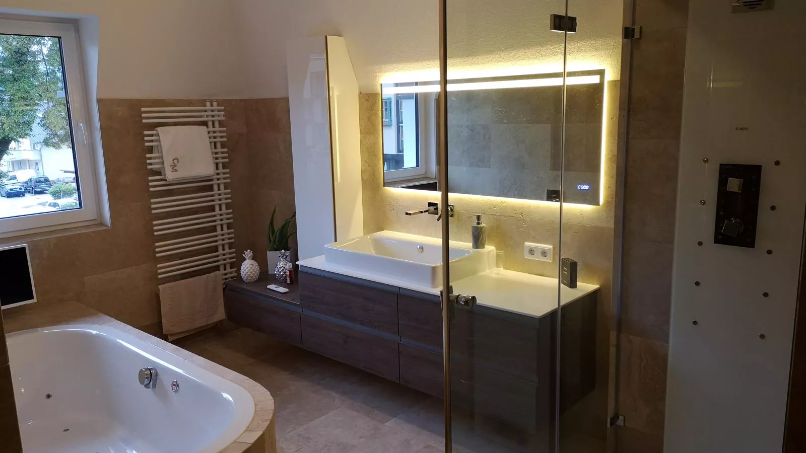 Panorama Loft-Badkamer