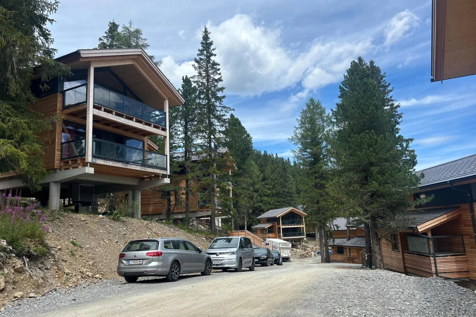 Naturchalets Turracher Höhe 2-Buitenkant zomer