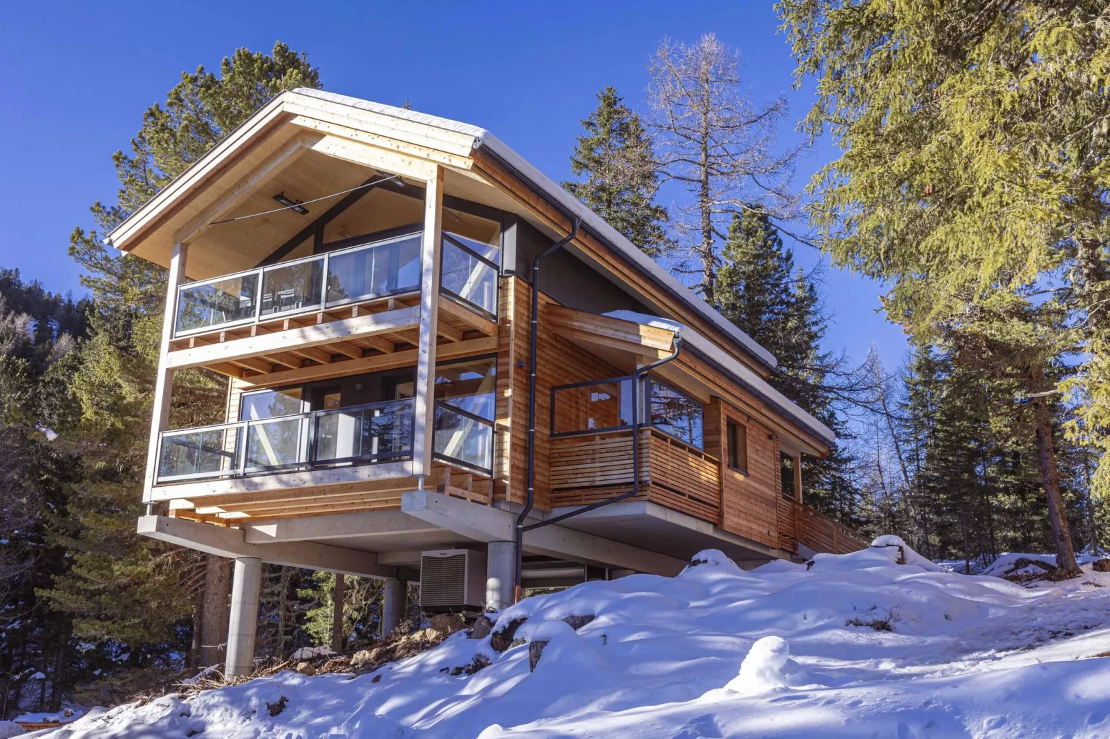 Naturchalets Turracher Höhe 2-Exterieur winter