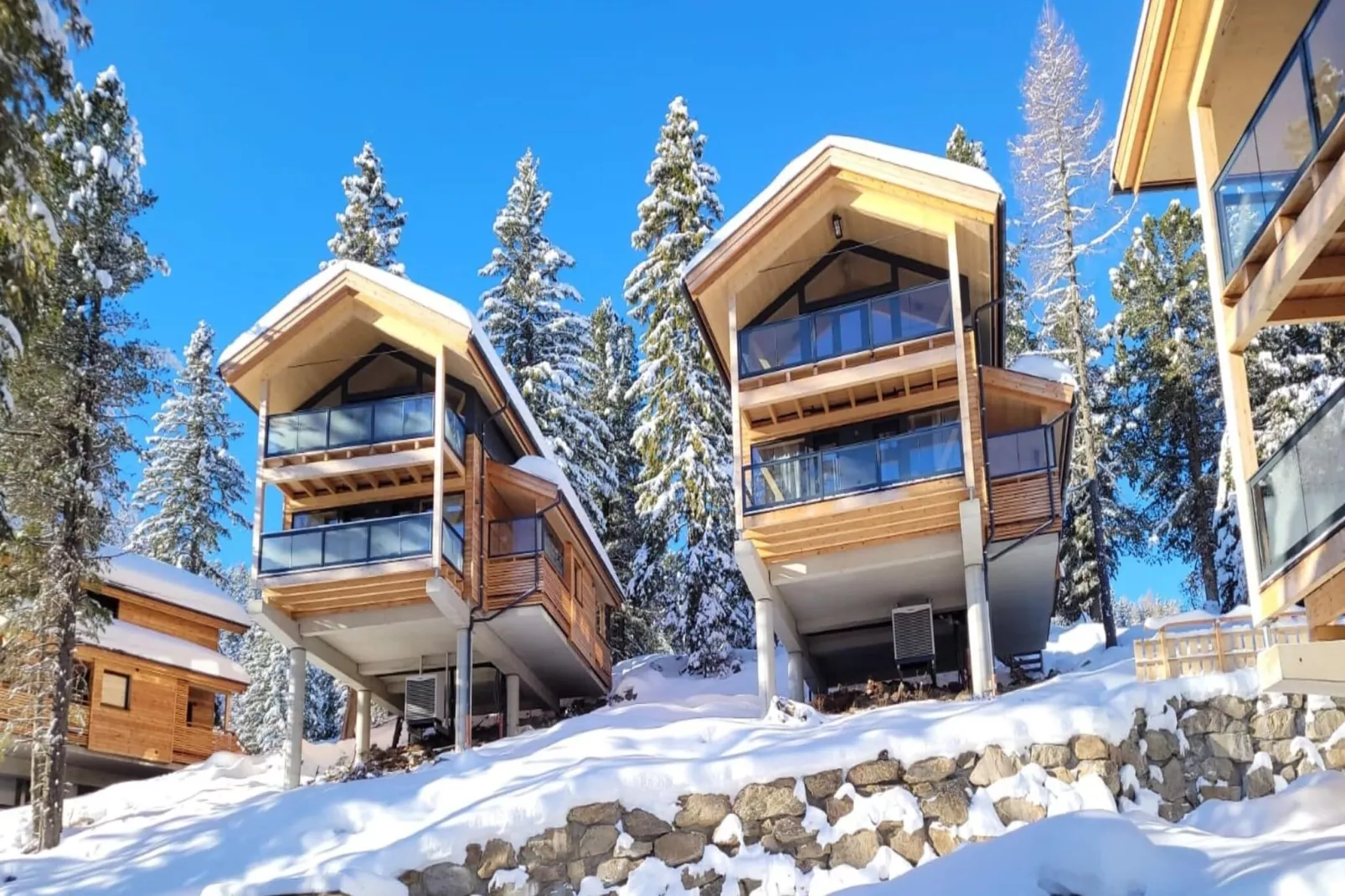 Naturchalets Turracher Höhe 2-Exterieur winter
