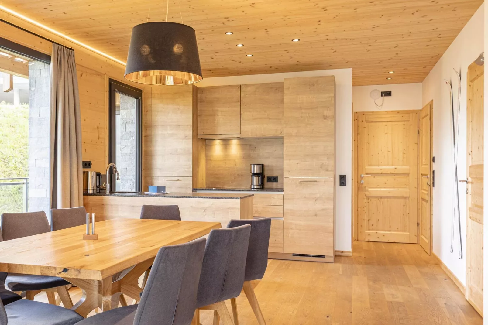 Naturchalets Turracher Höhe 10-Eetkamer